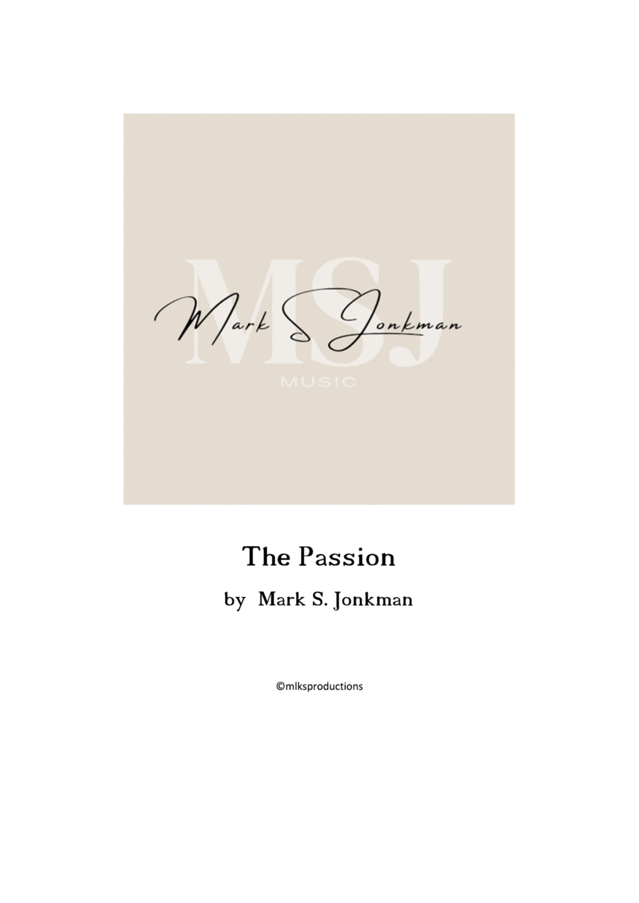 The Passion Piano Solo scores gallery preview page 1