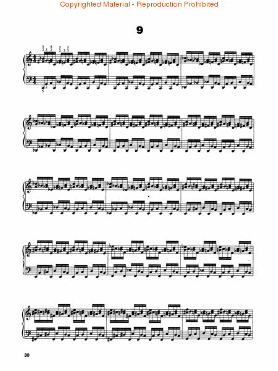 Blues Hanon Piano Method scores gallery preview page 3
