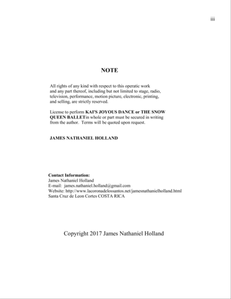 Kai's Joyous Dance: From the The Snow Queen Ballet, Arranged for Mixed Brass Quartet (or Less) and P Brass Quartet scores gallery preview page 3