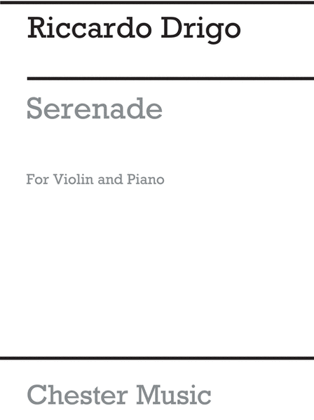 Serenade  Sheet Music