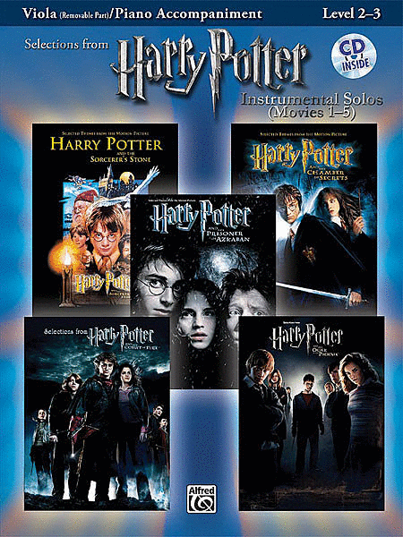 Harry Potter, Instrumental Solos for Strings (Movies 1-5) image number null