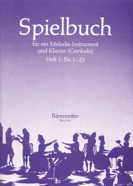 Spielbuch fur ein Melodieinstrument und Klavier (Cembalo), Band 1