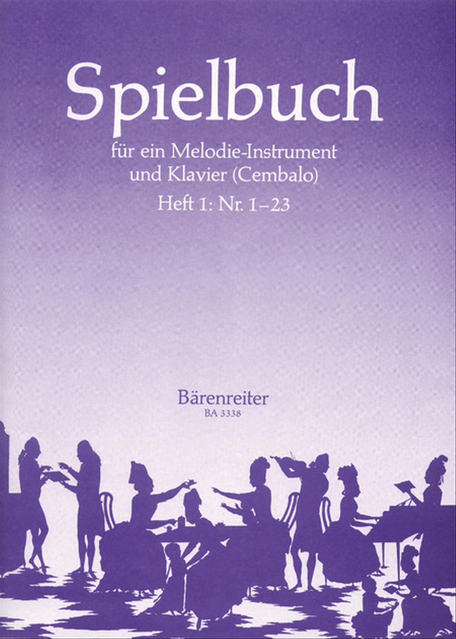 Spielbuch for melodic Instrument and Piano (Harpsichord) Flute Solo scores gallery preview page 1