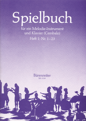 Book cover for Spielbuch for melodic Instrument and Piano (Harpsichord)