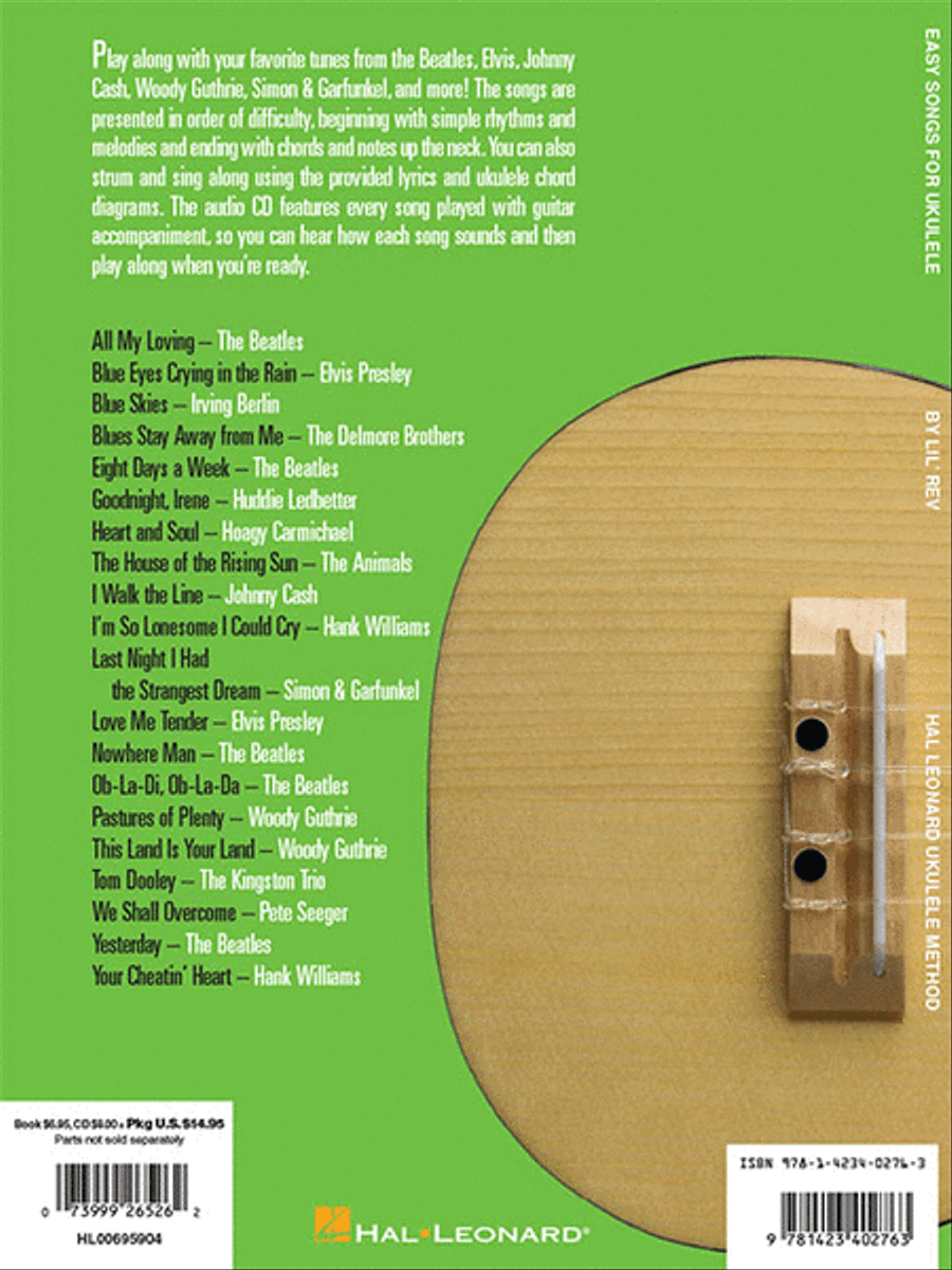 Easy Songs for Ukulele Ukulele scores gallery preview page 7