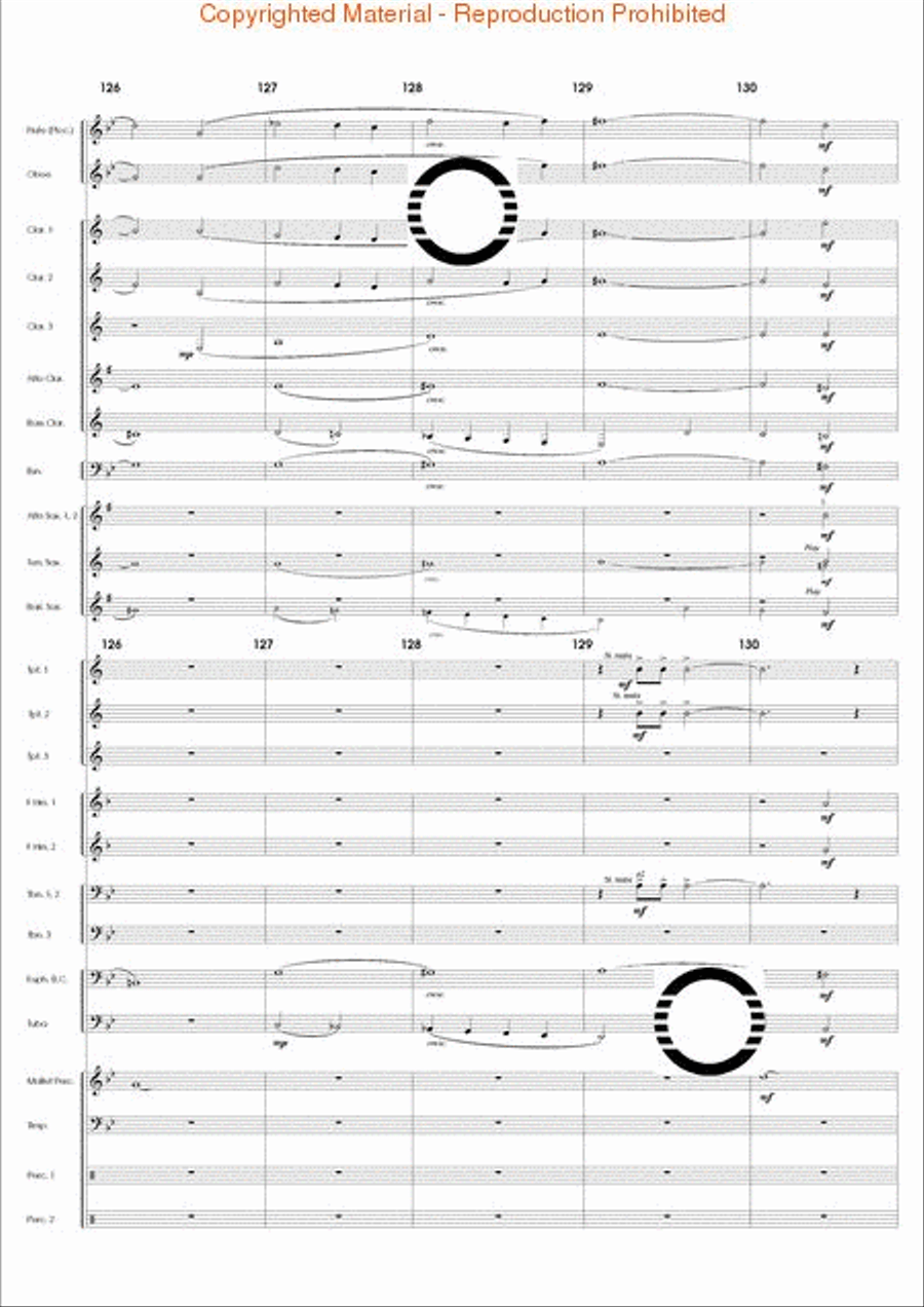 Black Granite III Black Granite III Concert Band scores gallery preview page 27