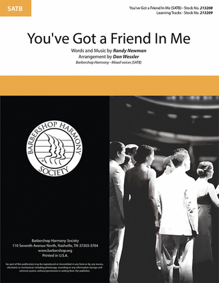 Book cover for You've Got a Friend in Me