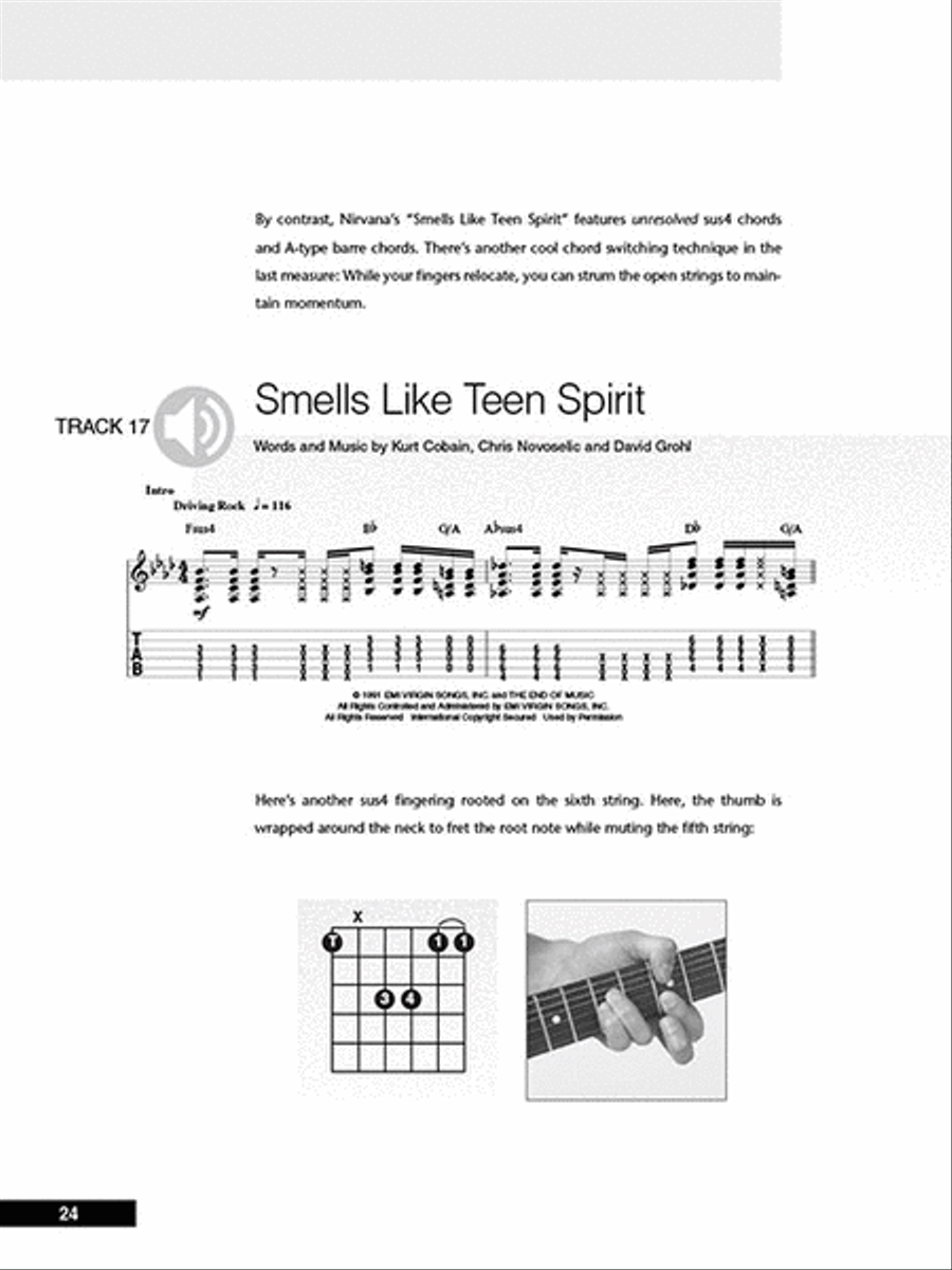 Barre Chords Guitar scores gallery preview page 6
