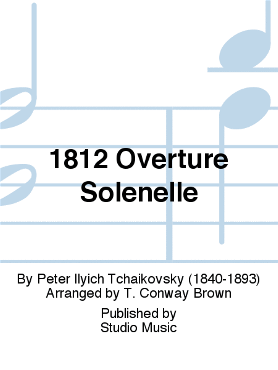 1812 Overture Solenelle Concert Band scores gallery preview page 1