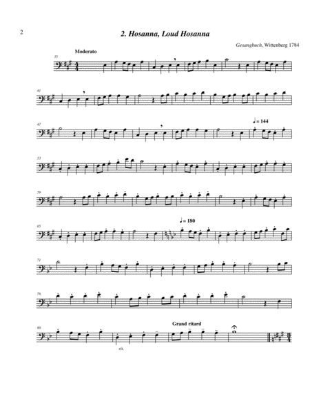 52 Easter Hymns for the Solo Performer - cello