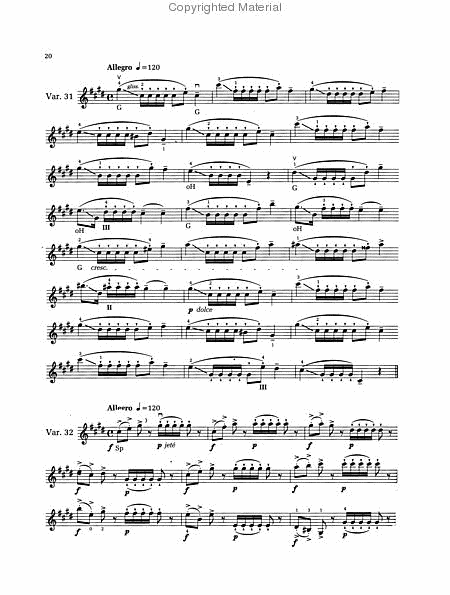 40 Variations Op. 3