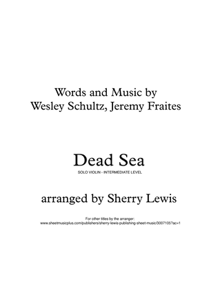 Book cover for Dead Sea