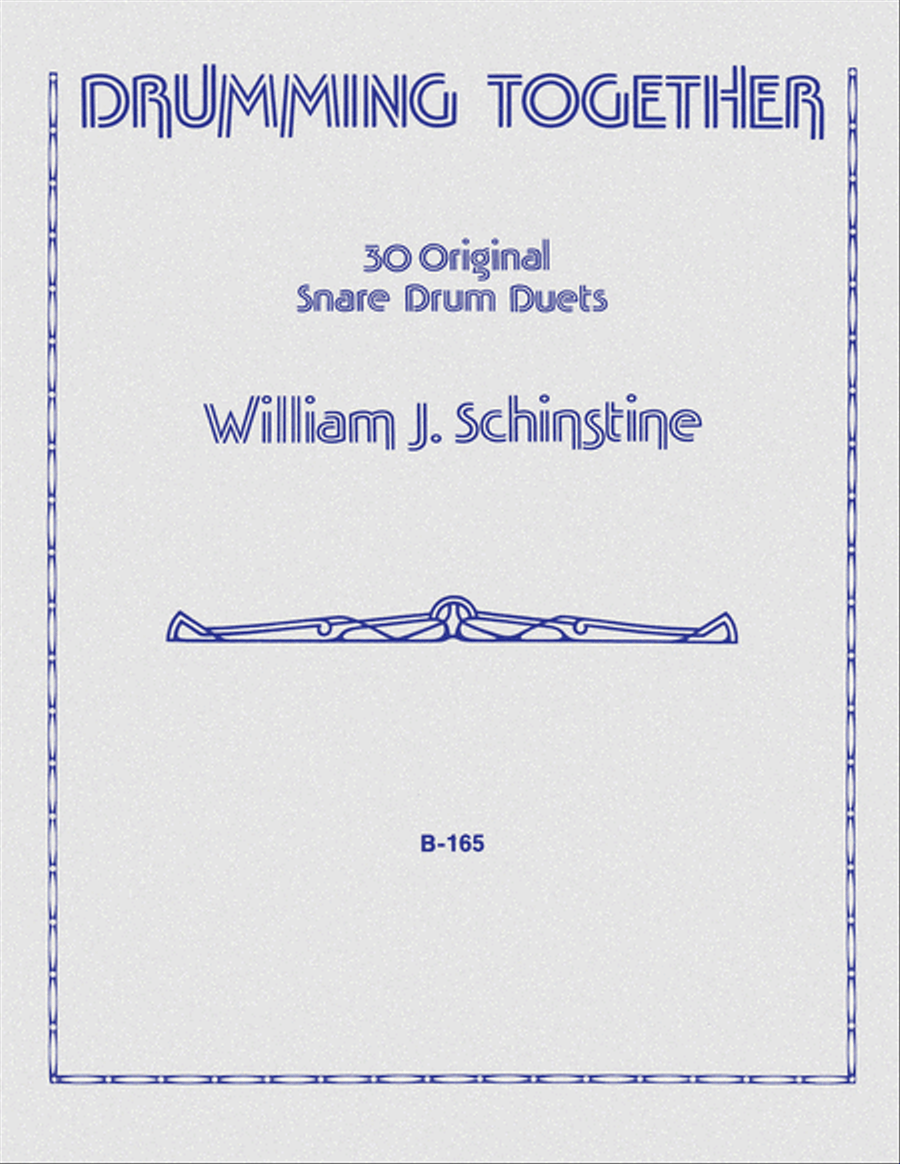Drumming Together Snare Drum - Sheet Music