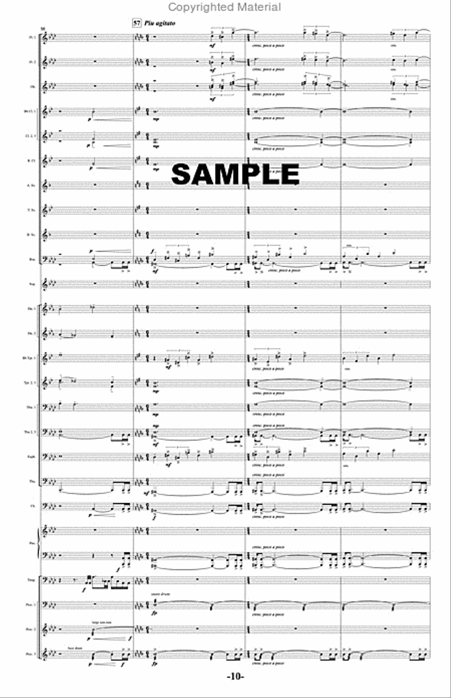 Evening Music Concert Band scores gallery preview page 2