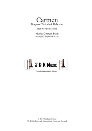Book cover for Carmen: 2 Pieces for Woodwind Trio