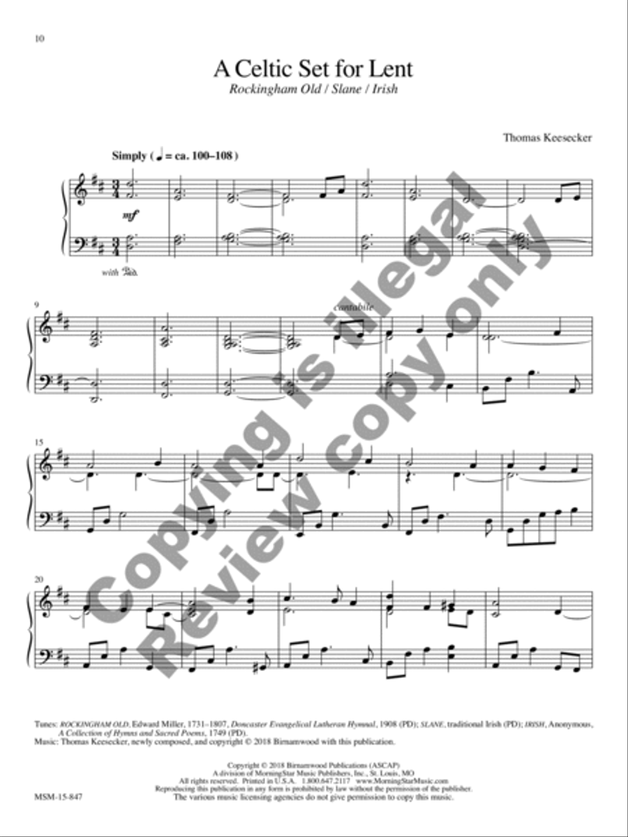 The Quiet Journey Piano Solo scores gallery preview page 6