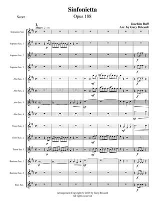 Sinfonietta - Opus 188