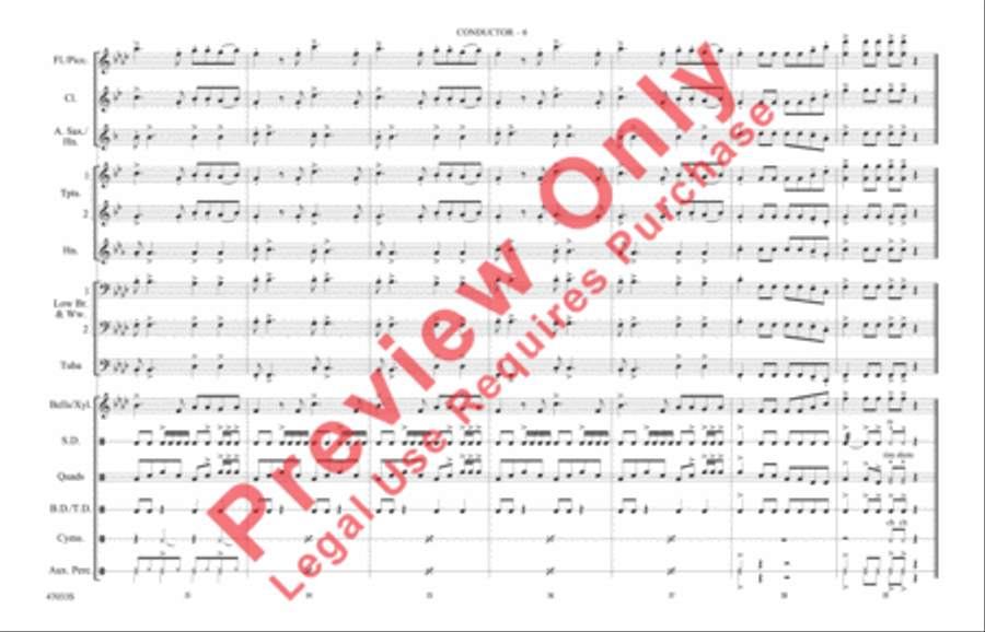 Cake by the Ocean Marching Band scores gallery preview page 7
