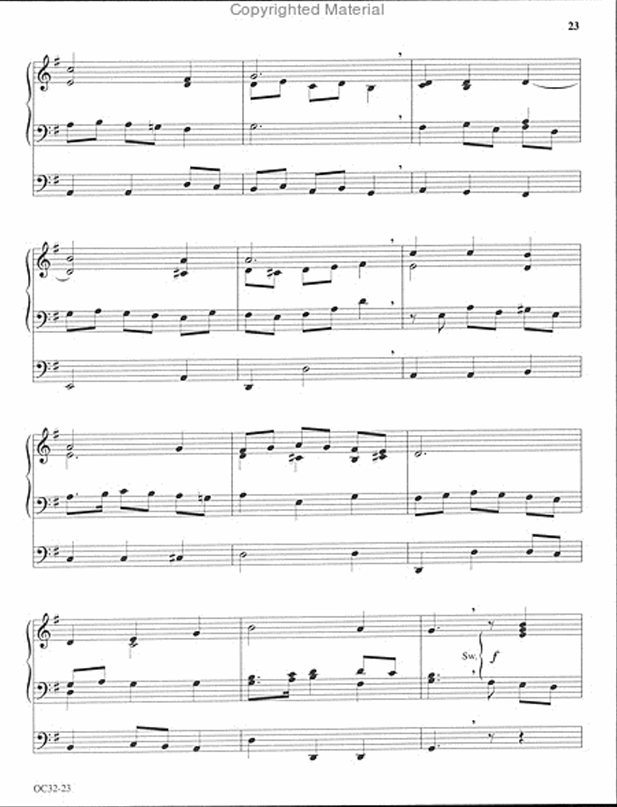 Jesus Loves Me, This I Know - Linker Organ scores gallery preview page 15