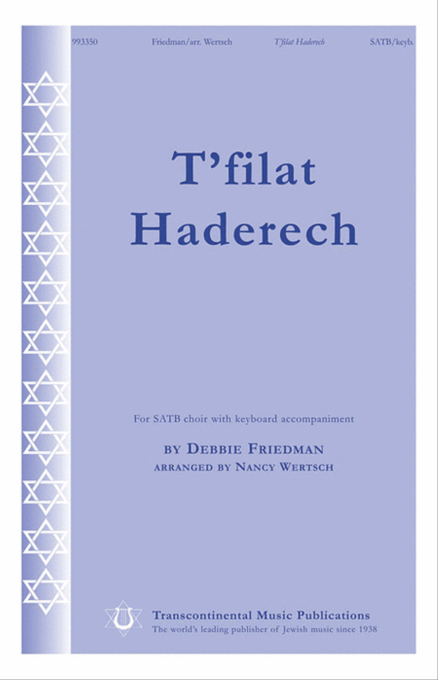 T'filat Haderech 4-Part scores gallery preview page 1