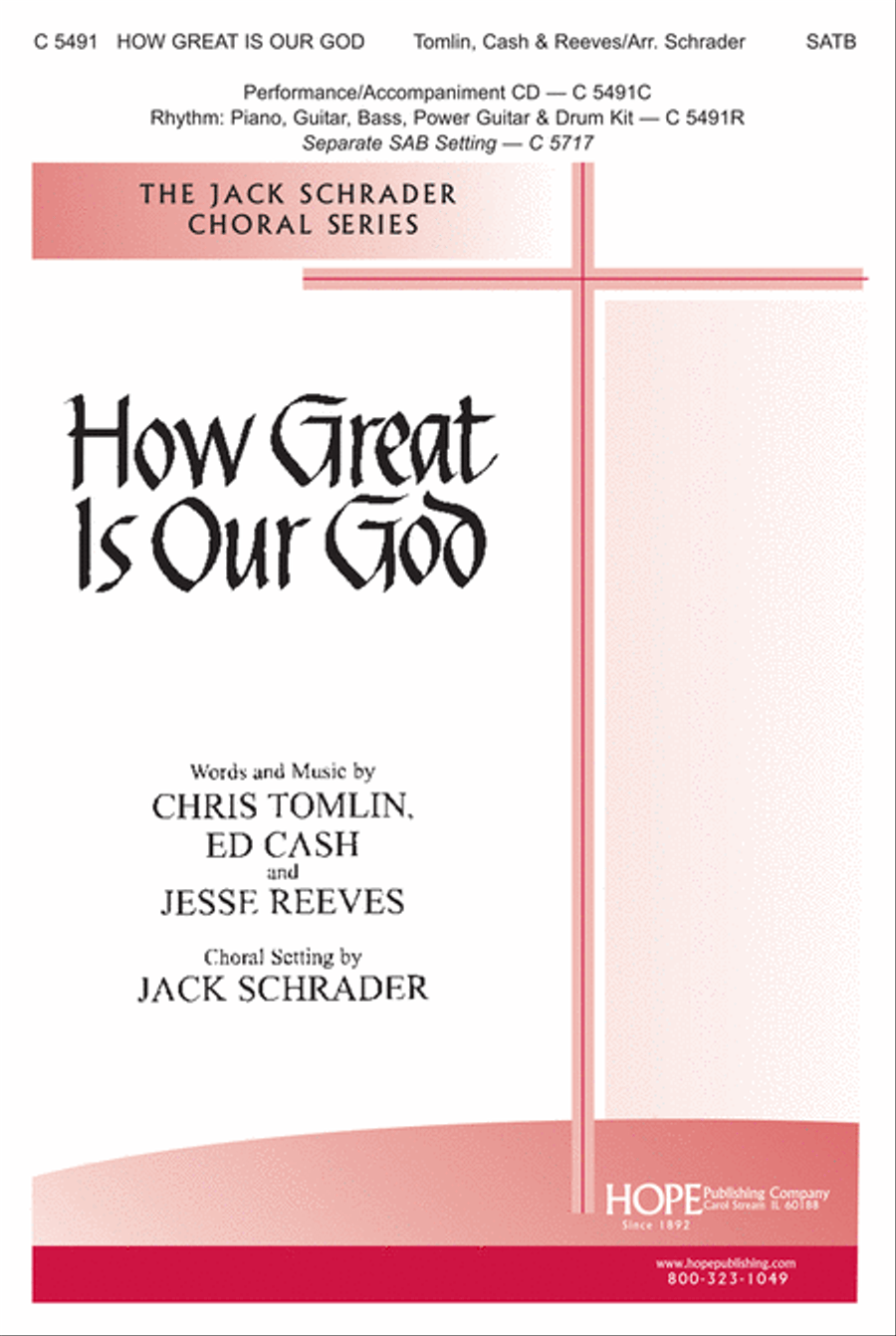How Great Is Our God 4-Part scores gallery preview page 1