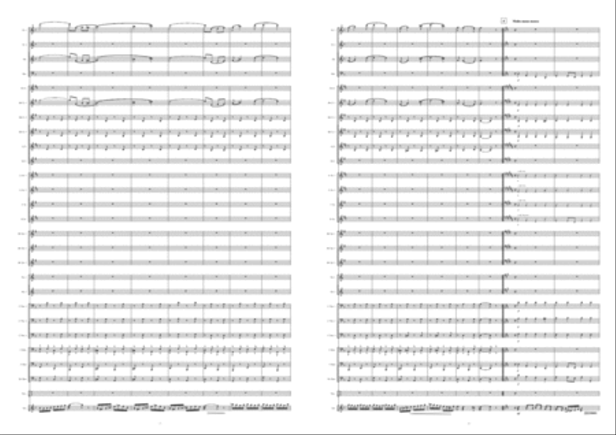 Czardas For Xylophone Concert Band scores gallery preview page 7