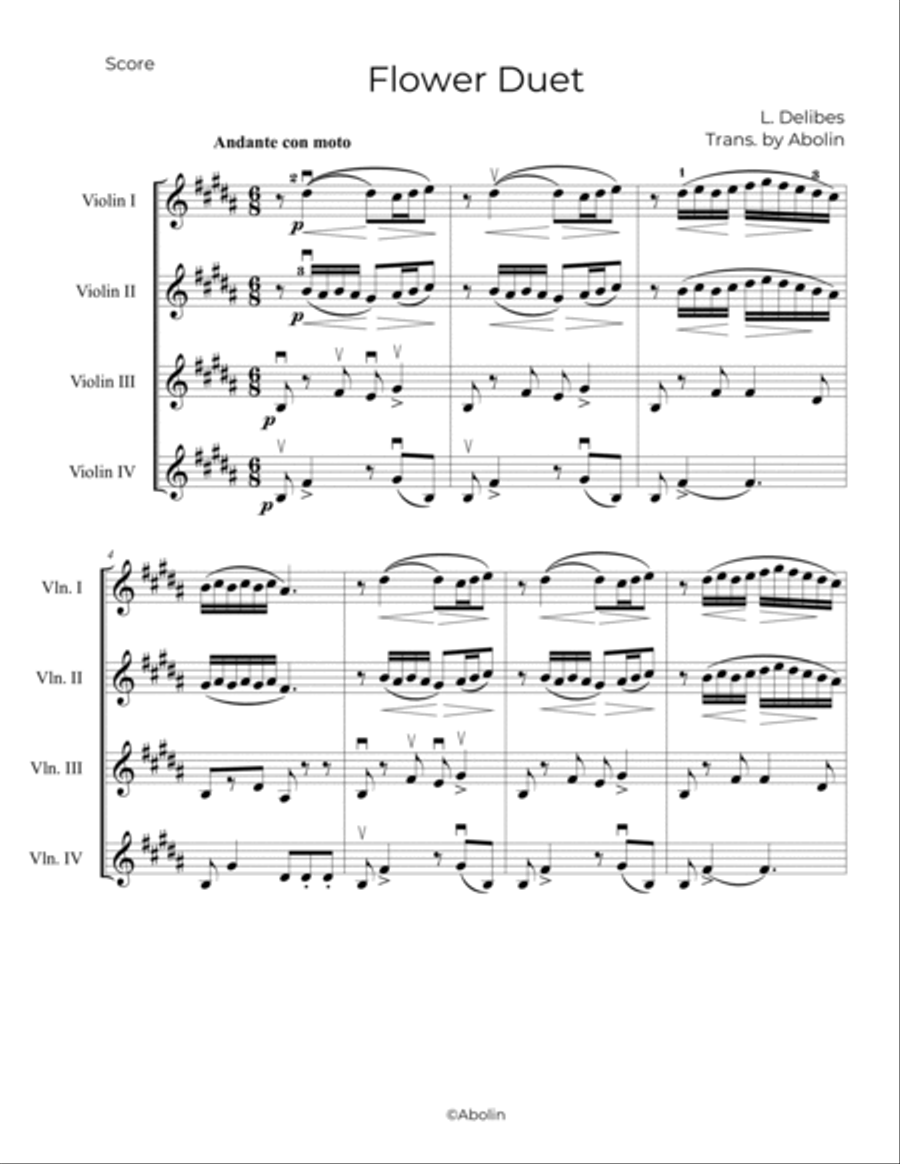 Delibes: Flower Duet from 