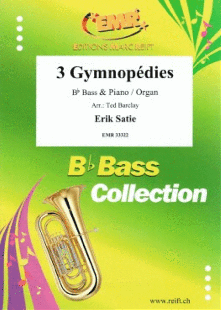3 Gymnopedies Organ scores gallery preview page 1
