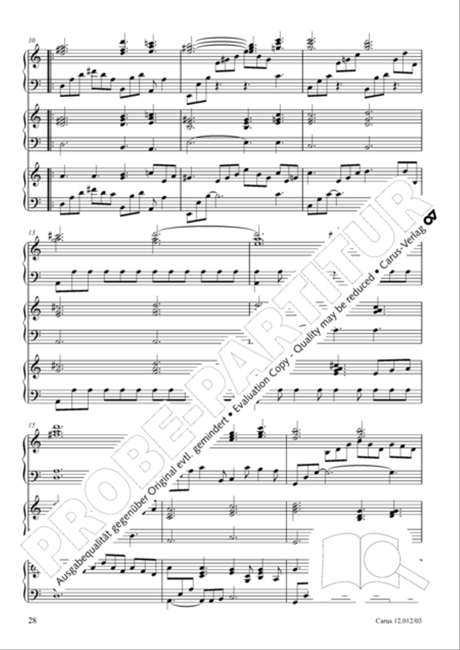 London Dreams 3-Part scores gallery preview page 29