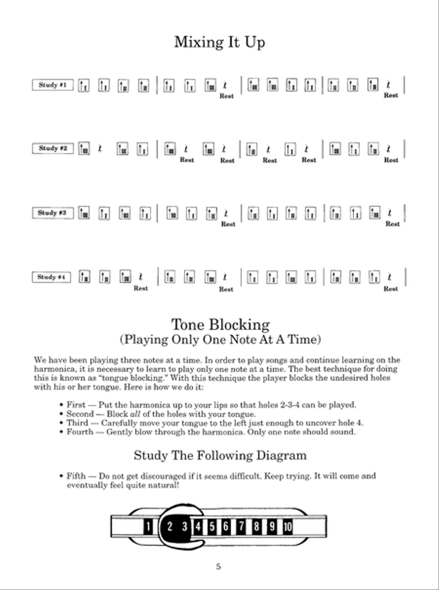 Easiest Harmonica Book Easiest Harmonica Book Harmonica scores gallery preview page 6