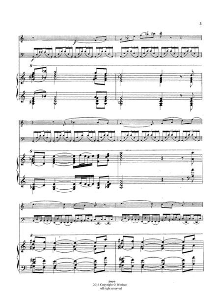 Tchaikovsky - Piano Trio, Op.50 for violin,cello and piano