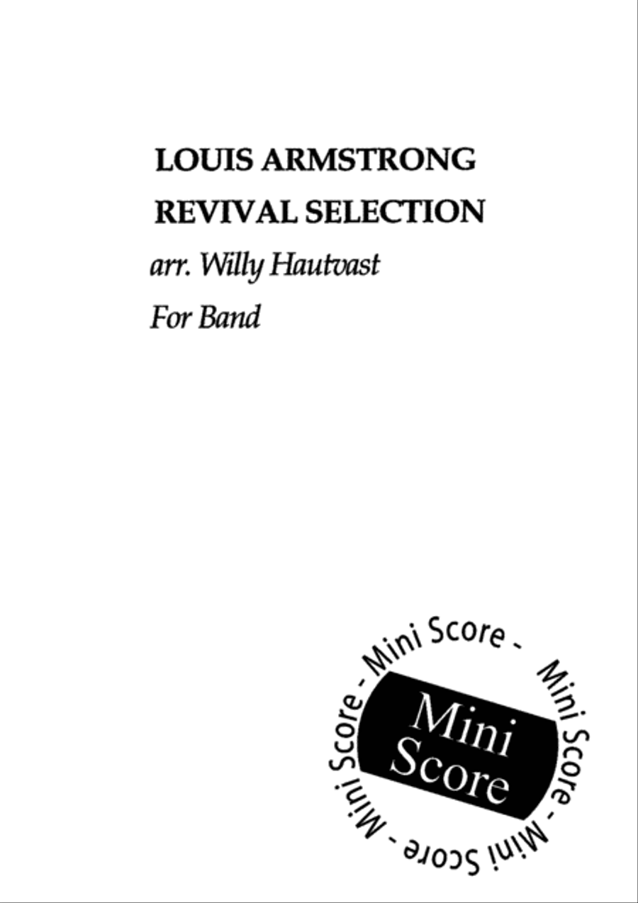 Louis Armstrong Revival Selection Concert Band scores gallery preview page 3