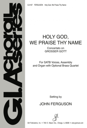 Book cover for Holy God, We Praise Thy Name - Instrument edition