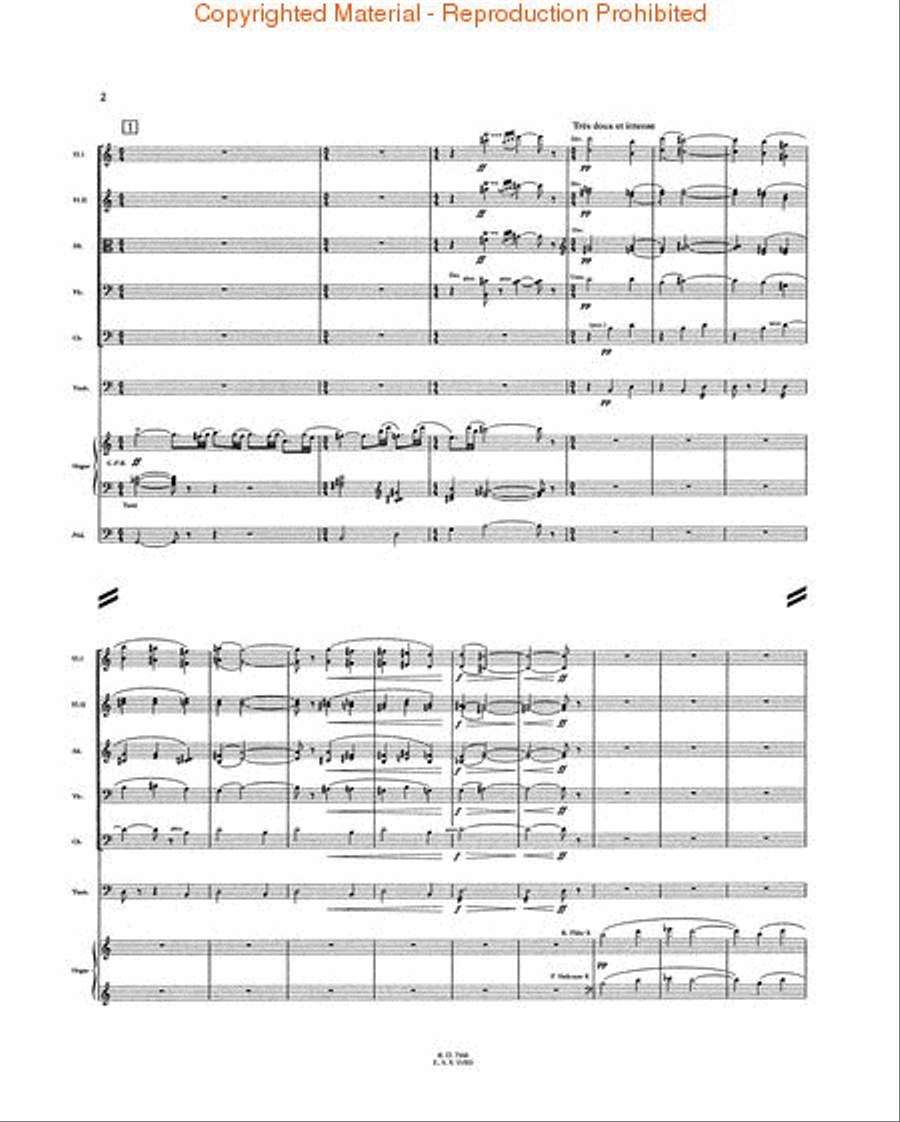 Concerto in G minor Organ scores gallery preview page 3
