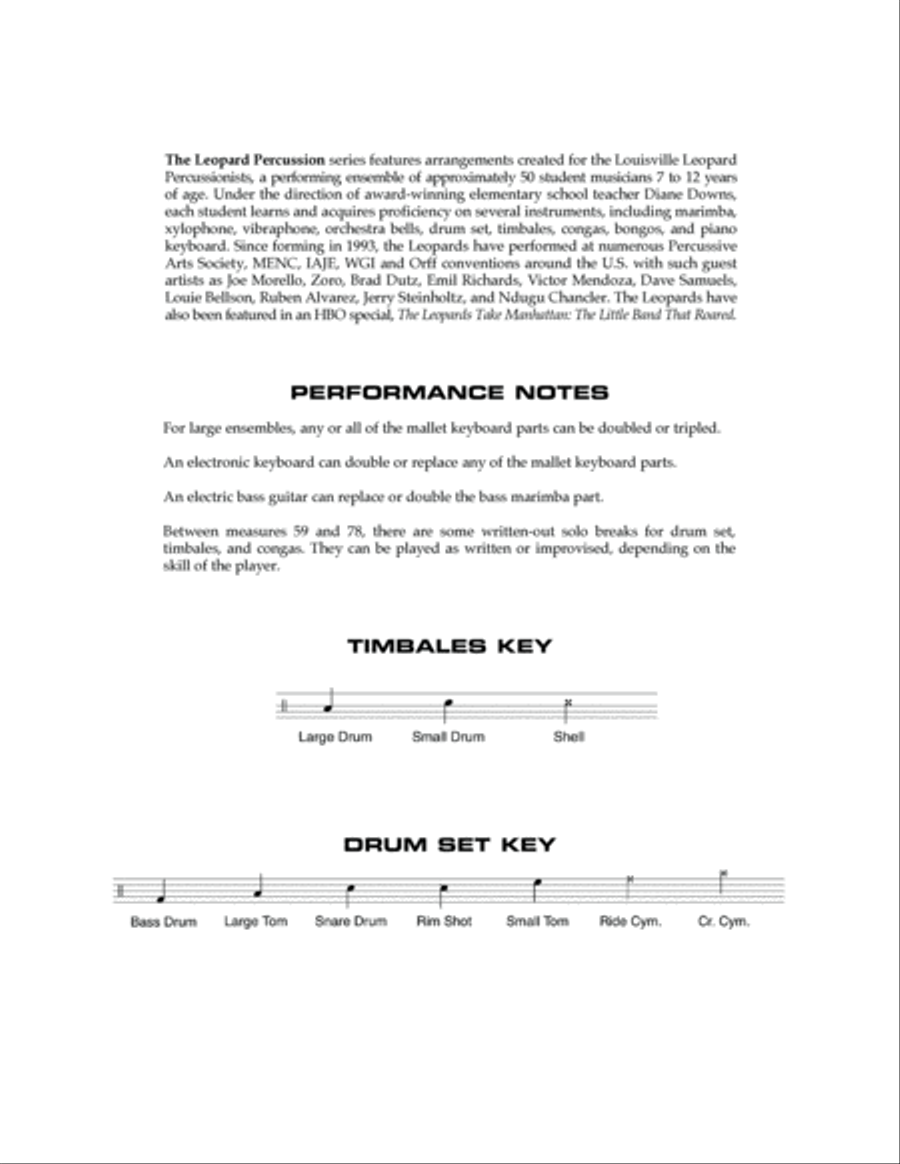 Jump in the Line - Full Score Concert Band scores gallery preview page 2