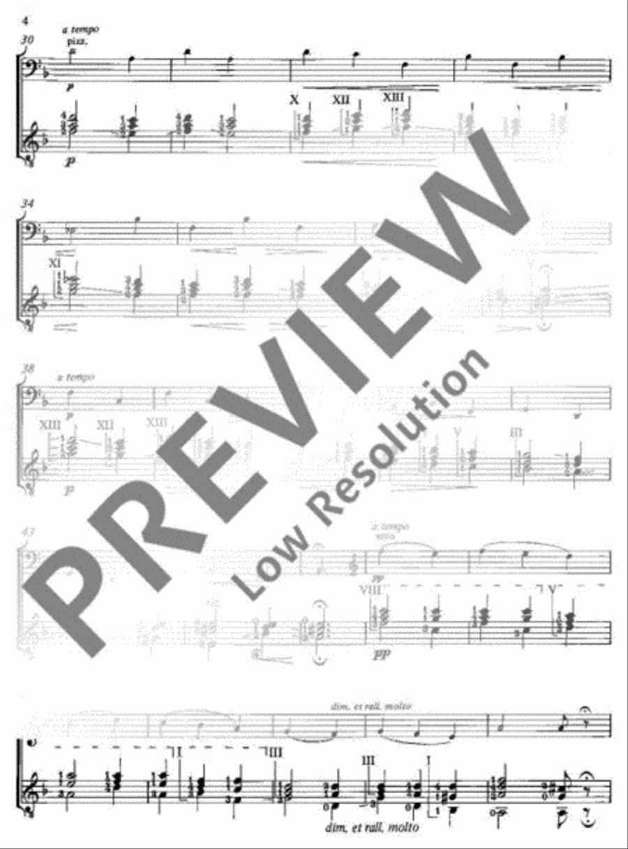 Córdoba (Nocturne) Cello scores gallery preview page 5