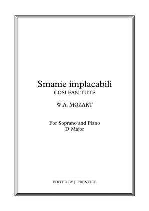 Book cover for Smanie implacabili - Cosi fan tutte (D Major)