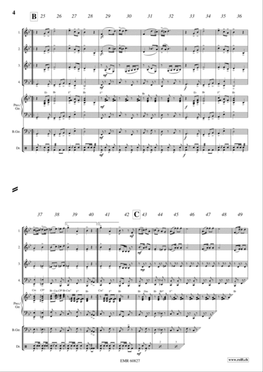 Bavaria March Score scores gallery preview page 4