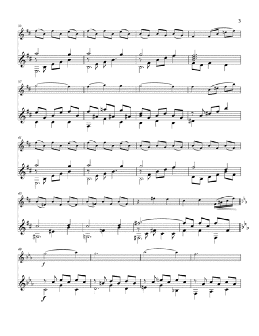 Once Upon A December from the Twentieth Century Fox Motion Picture ANASTASIA Small Ensemble scores gallery preview page 4