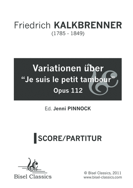 Variationen uber "Je suis le petit tambour", Opus 112