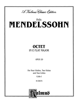 Book cover for String Octet in E-Flat Major, Op. 20: Cello