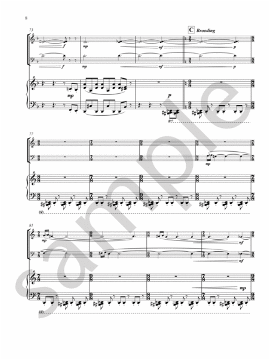 Jubilation Jubilation Piano Trio scores gallery preview page 8
