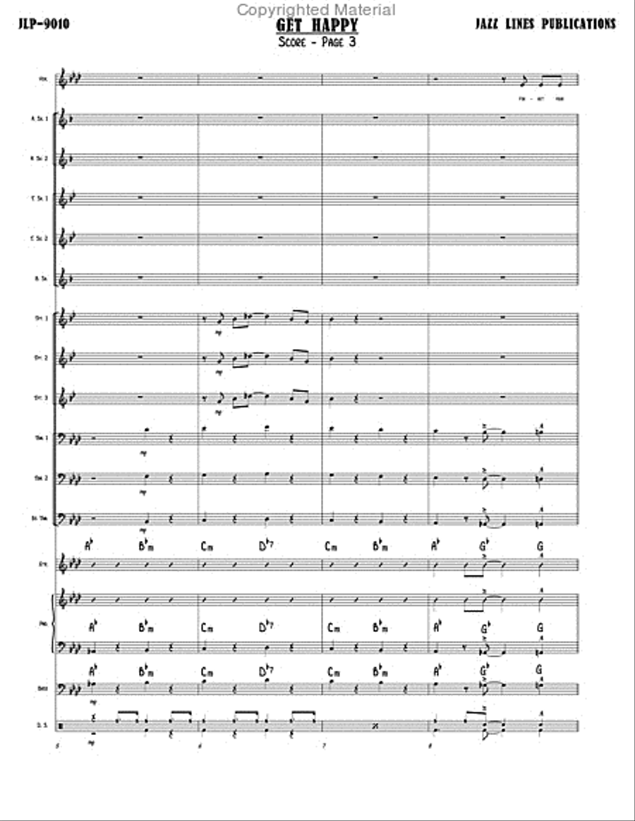Get Happy Big Band scores gallery preview page 4