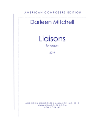 Book cover for [Mitchell] Liaisons for Organ