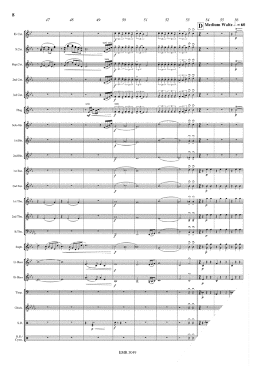 La Vie En Rose Brass Band scores gallery preview page 9