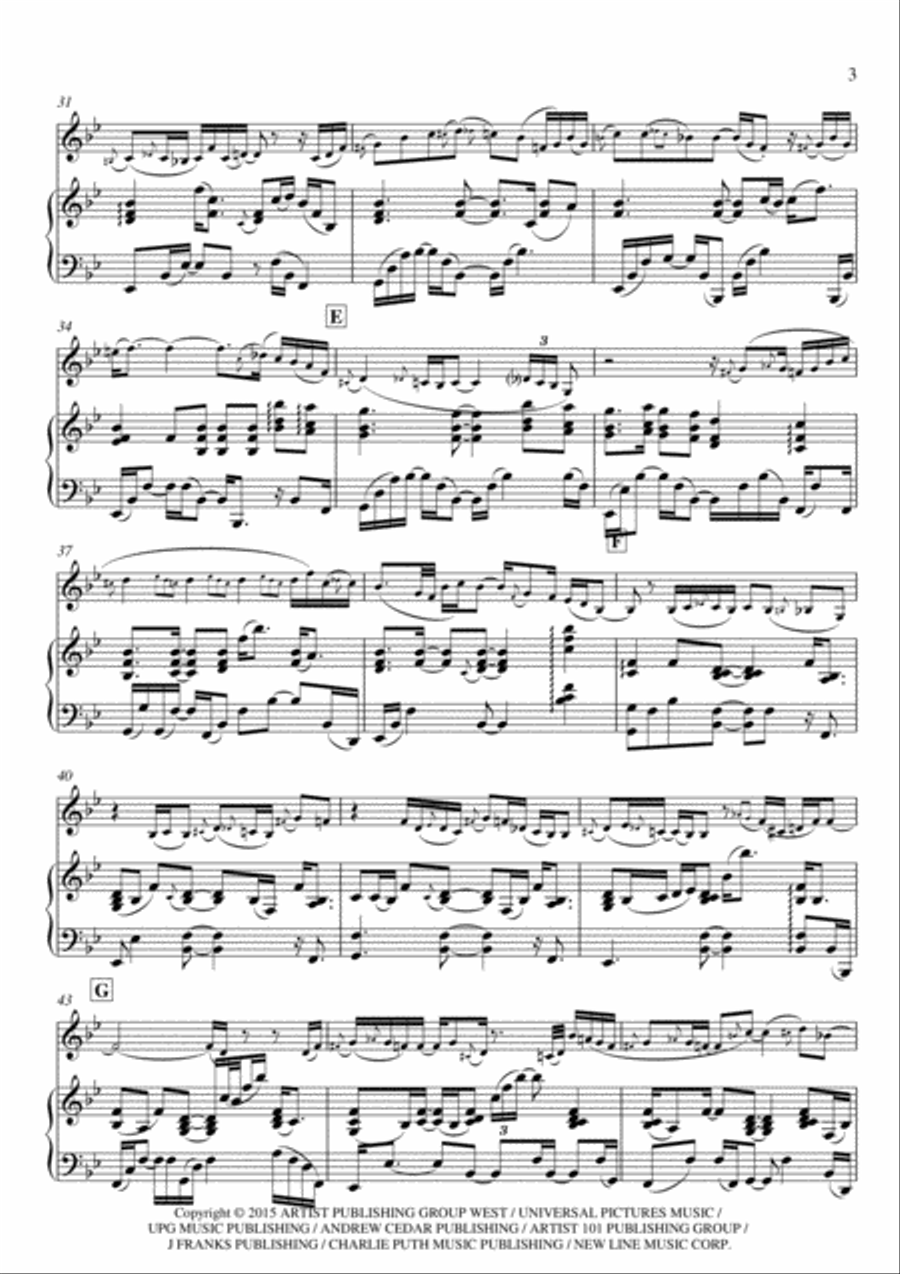 See You Again String Duet scores gallery preview page 4