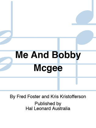 Book cover for Me And Bobby Mcgee