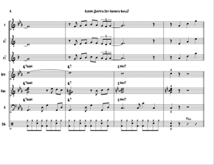 Europa Jazz Ensemble scores gallery preview page 5