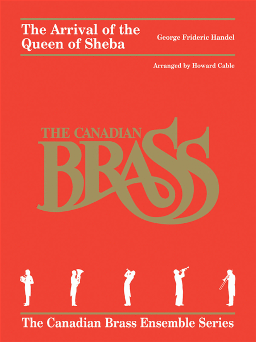 George Frideric Handel - The Arrival of the Queen of Sheba Brass Quintet scores gallery preview page 1