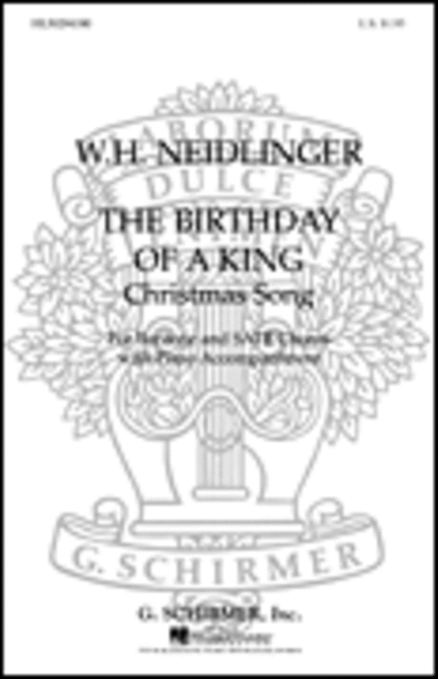 Book cover for The Birthday of a King